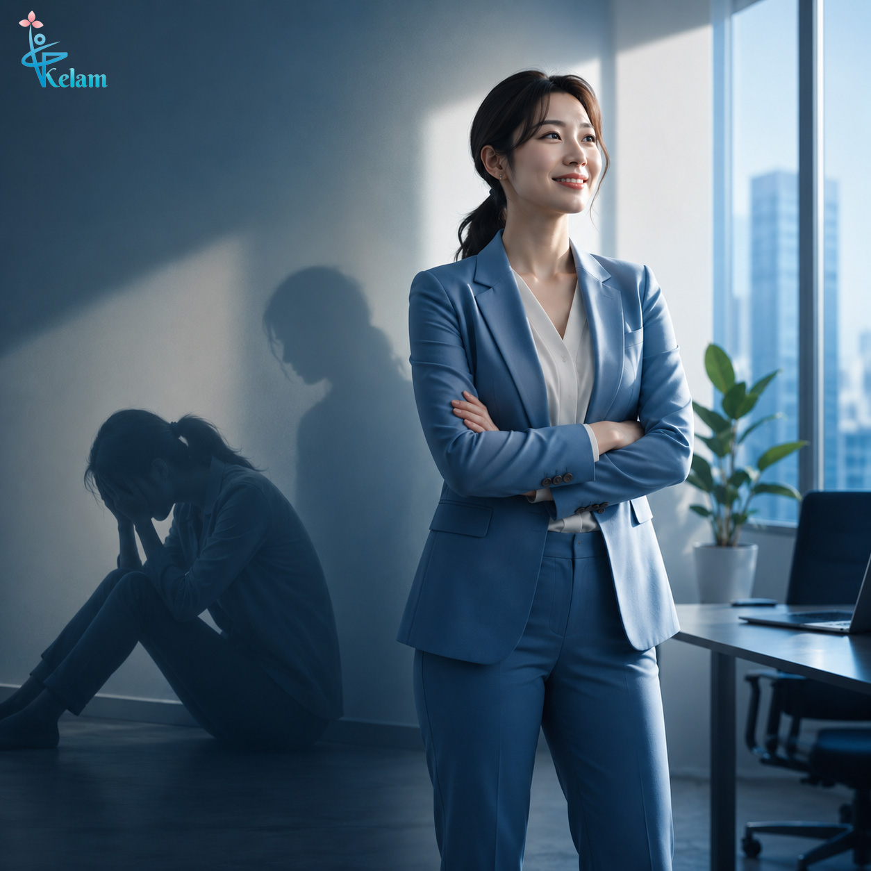 Triệu chứng rối loạn lo âu - Cách nhận biết qua sự tương phản giữa vẻ ngoài và cảm xúc nội tâm.